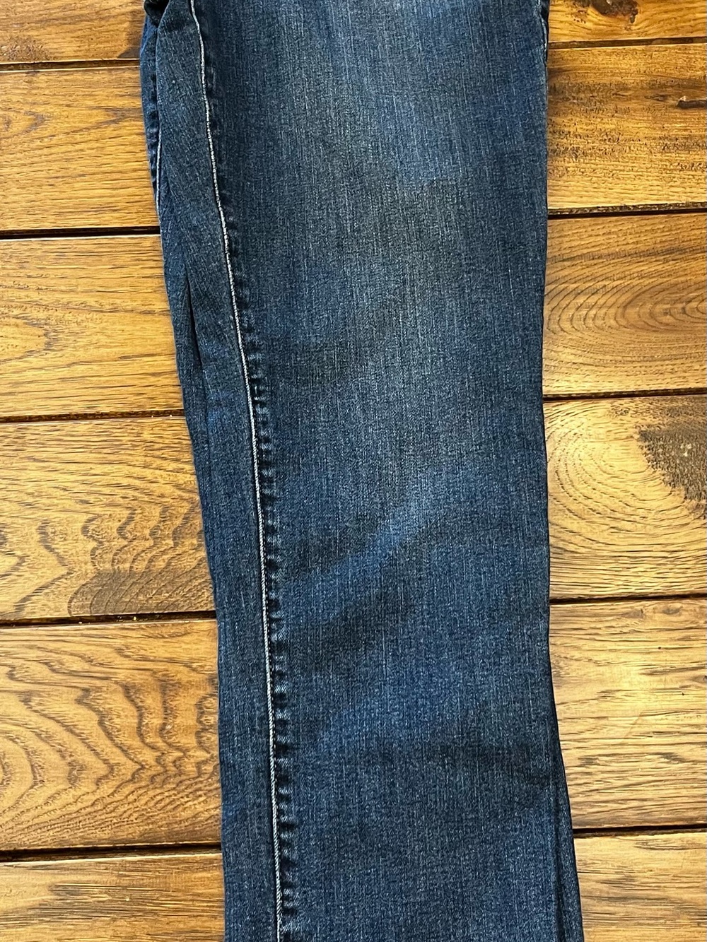 Eddie Bauer Boyfriend Midrise Slim Jeans - Dark Blue